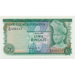 Malaysia, 5 Ringgit (1967-72)