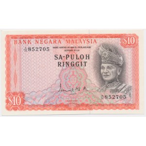 Malaysia, 10 Ringgit (1967-72)