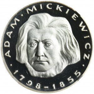 100 złotych 1978 Adam Mickiewicz - NGC PF69 ULTRA CAMEO