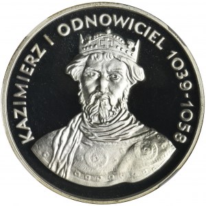 200 złotych 1980 Kazimierz I Odnowiciel - NGC PF69 ULTRA CAMEO