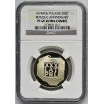 200 złotych 1974 XXX Lat PRL - NGC PF69 ULTRA CAMEO