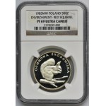 500 złotych 1985 Ochrona Środowiska Wiewiórka - NGC PF69 ULTRA CAMEO