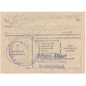 Pomoc Zimowa Ludności Niemieckiej, 1 marka 1943-44 - K2 -