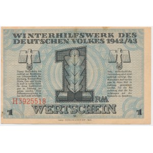 Pomoc Zimowa Ludności Niemieckiej, 1 marka 1942-43 - H -