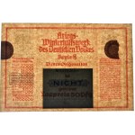 Pomoc Zimowa Ludności Niemieckiej, kupon na loterie o wartości 50 fenigów 1939