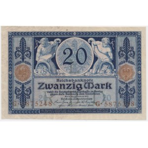 Germany, 20 Mark 1915