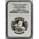 5.000 złotych 1989 Henryk Sucharski - NGC PF69 ULTRA CAMEO