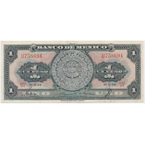 Meksyk, 1 peso 1954
