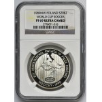 20.000 złotych 1989 XIV MŚ w Piłce Nożnej - NGC PF69 ULTRA CAMEO