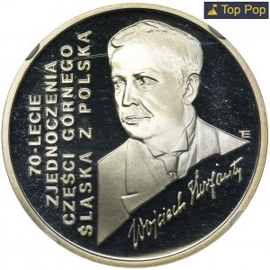 100.000 złotych 1992 Wojciech Korfanty - NGC PF70 ULTRA CAMEO