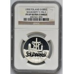 100.000 złotych 1990 Solidarność - NGC PF69 ULTRA CAMEO - GRUBA