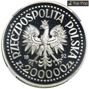 200.000 złotych 1992 Odkrycie Ameryki - NGC PF70 ULTRA CAMEO