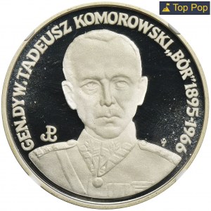 200.000 złotych 1990 gen. Tadeusz Komorowski - NGC PF69 ULTRA CAMEO