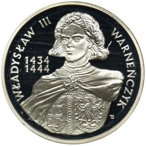 200.000 złotych 1992 Władysław Warneńczyk, Półpostać - NGC PF69 ULTRA CAMEO