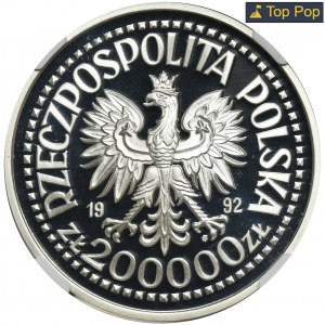 200.000 złotych 1992 EXPO 92 Sevilla - NGC PF70 ULTRA CAMEO