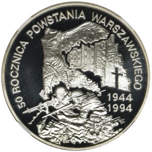 300.000 złotych 1994 50-ta rocznica Powstania Warszawskiego - NGC PF69 ULTRA CAMEO