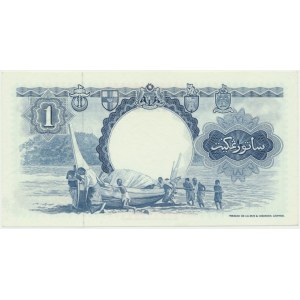 Malaya, British Borneo, 1 Dollar 1959