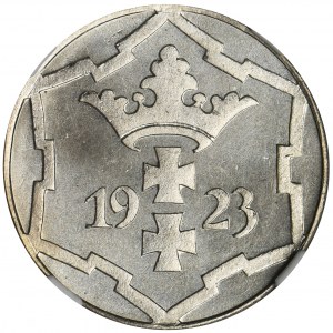 Wolne Miasto Gdańsk, 10 fenigów 1923 - NGC PF65 - LUSTRZANKA