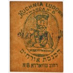 Warszawa, Kuchnia Ludowa 1919 - judaika -