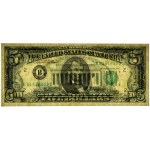 USA, Green Seal, 5 Dollars 1969 B - Banuelos & Connally