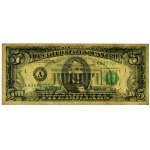 USA, Green Seal, 5 Dollars 1974 - Neff & Simmon