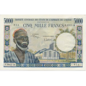 West African States, 5000 Francs (1961-65)