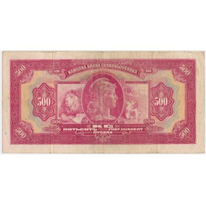 Czechoslovakia, 500 Korun 1929