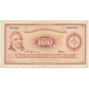 Dania, 100 koron 1970