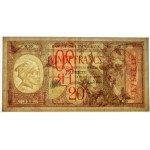 Indochiny, Tahiti, 20 franków (1928)