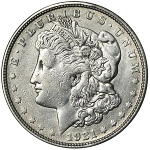 USA, 1 Dolar San Francisco 1921 - typ Morgan