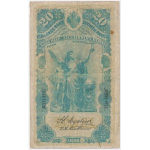 Finland, 20 Markkaa 1898