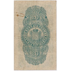 Finland, 20 Markkaa 1898