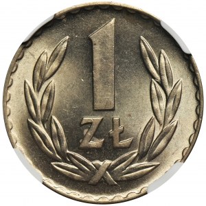 1 złoty 1949 Miedzionikiel - NGC MS64
