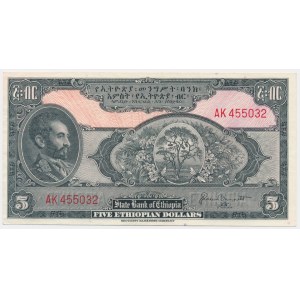 Etiopia, 5 dolarów (1945)