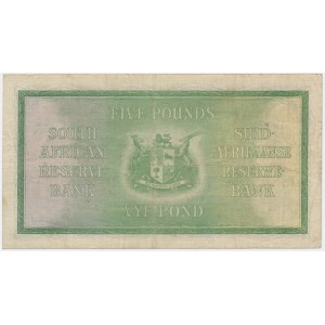 Republika Południowej Afryki, 5 funtów 1933