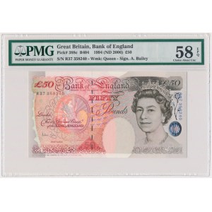 Great Britain, 50 Pounds 1994 - PMG 58 EPQ