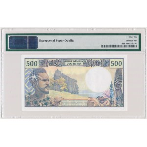 Polinezja, 500 franków (1992) - PMG 66 EPQ