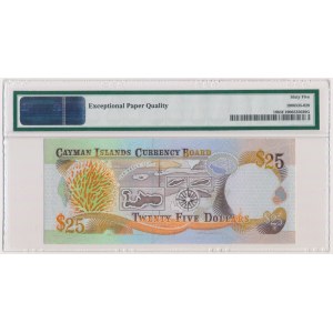 Cayman, 25 Dollars 1996 - PMG 65 EPQ