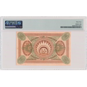 Latvia, 10 Rubles 1919 - PMG 64