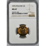 2 złote 1975 - NGC MS67