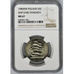 20 złotych 1980 50 lat Daru Pomorza - NGC MS67