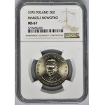 20 złotych 1975 Nowotko - NGC MS67