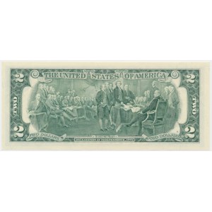 USA, Green Seal, 2 dolary 2003 - Marin & Snow