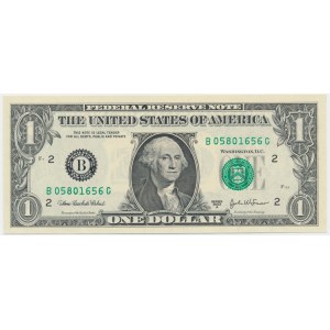 USA, Green Seal, 1 Dollar 2003 A - Cabral & Snow