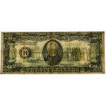 USA, Green Seal, 20 Dollars 1928 - Wood & Mellon