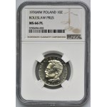 10 złotych 1976 Bolesław Prus - NGC MS66 PROOF LIKE - jak lustrzanka