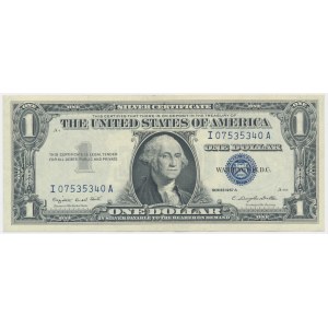 USA, Silver Certificate, 1 Dollar 1957 - Smith & Dillon
