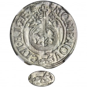 Zygmunt III Waza, Półtorak Ryga 1620 - NGC MS64