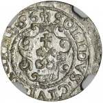 Sigismund III Vasa, Schilling 1596 - NGC MS62 - VERY RARE