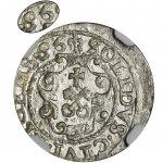 Sigismund III Vasa, Schilling 1596 - NGC MS62 - VERY RARE